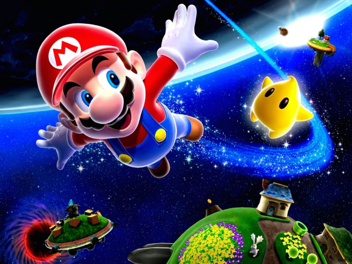 Super Mario Galaxy on Wii U