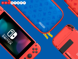 Nintendo Switch – Mario Red & Blue Edition mimics its most famous mascot