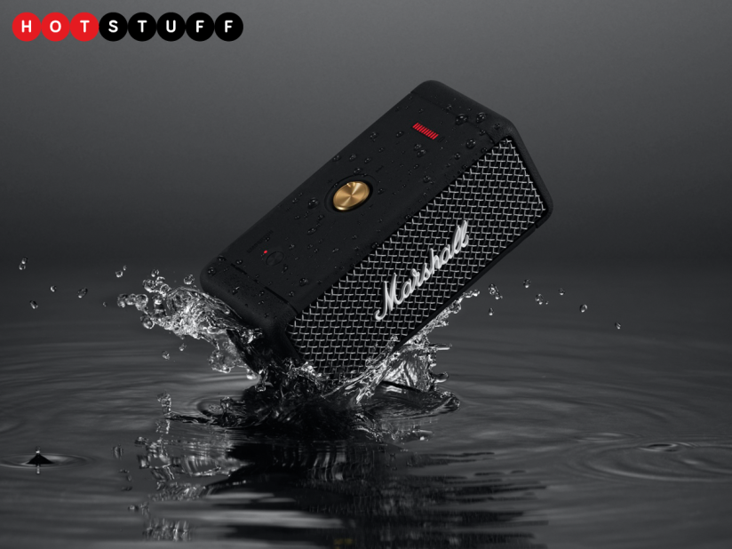 Waterproof Emberton is Marshall’s smallest Bluetooth speaker yet