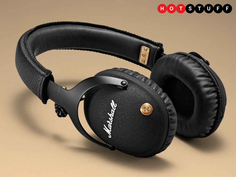 Marshall Monitor Bluetooth gives you 30 hours of studio quality music per charge