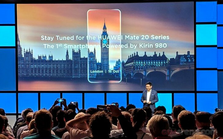 When will the Huawei Mate 20 be out?
