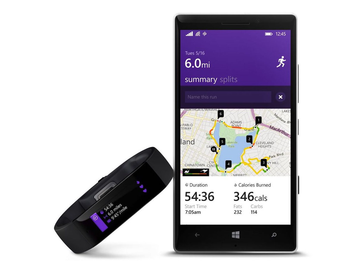 Microsoft Band and Health