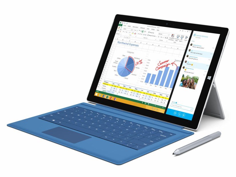 Microsoft unveils thinner, lighter, faster, bigger Surface Pro 3