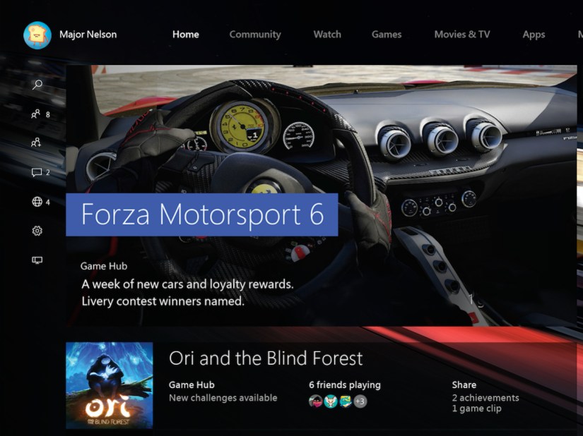 Windows 10 hits Xbox One in November with a UI overhaul in store