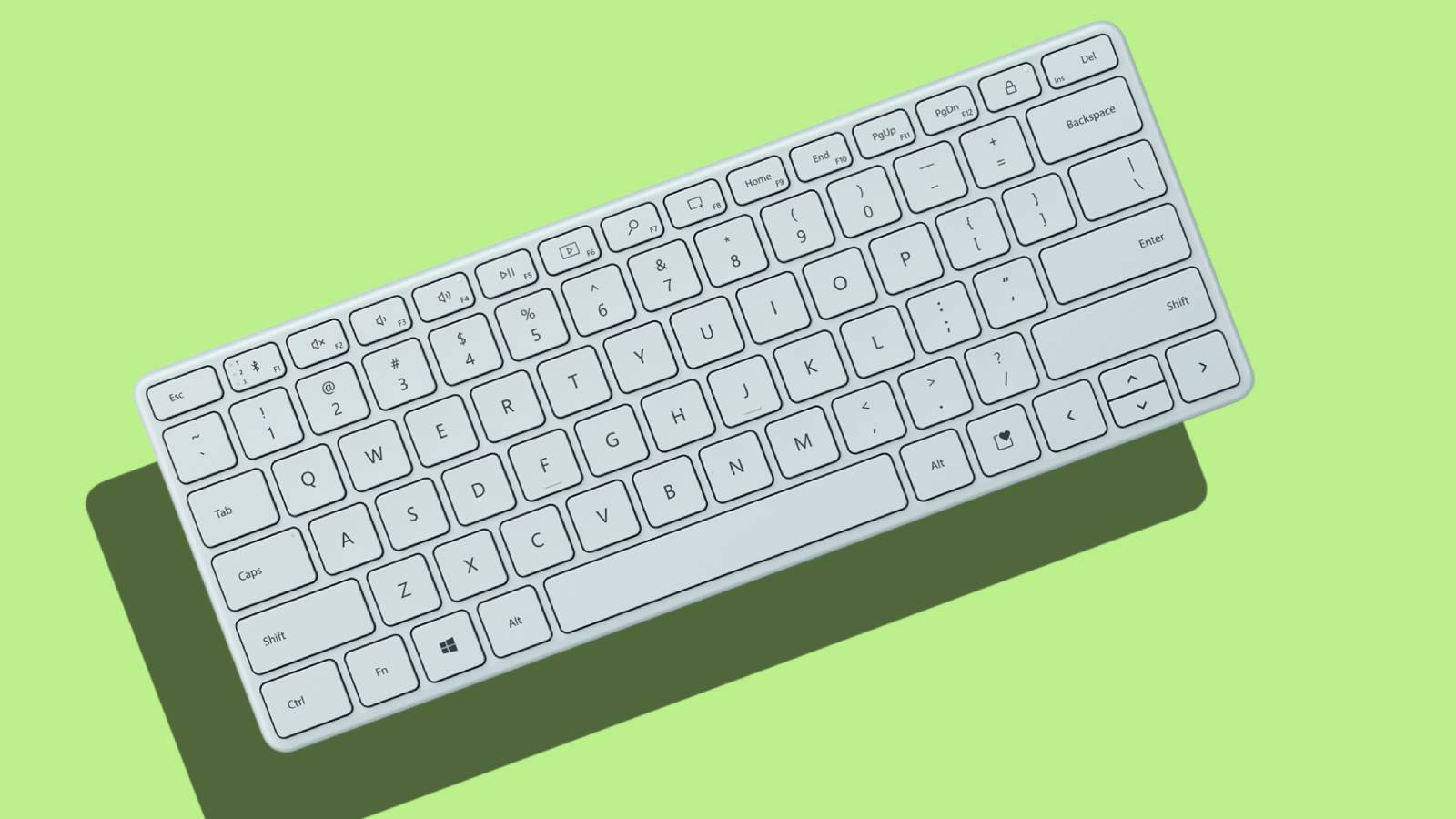 The emoji enabler: Microsoft Designer Compact Keyboard (£70)