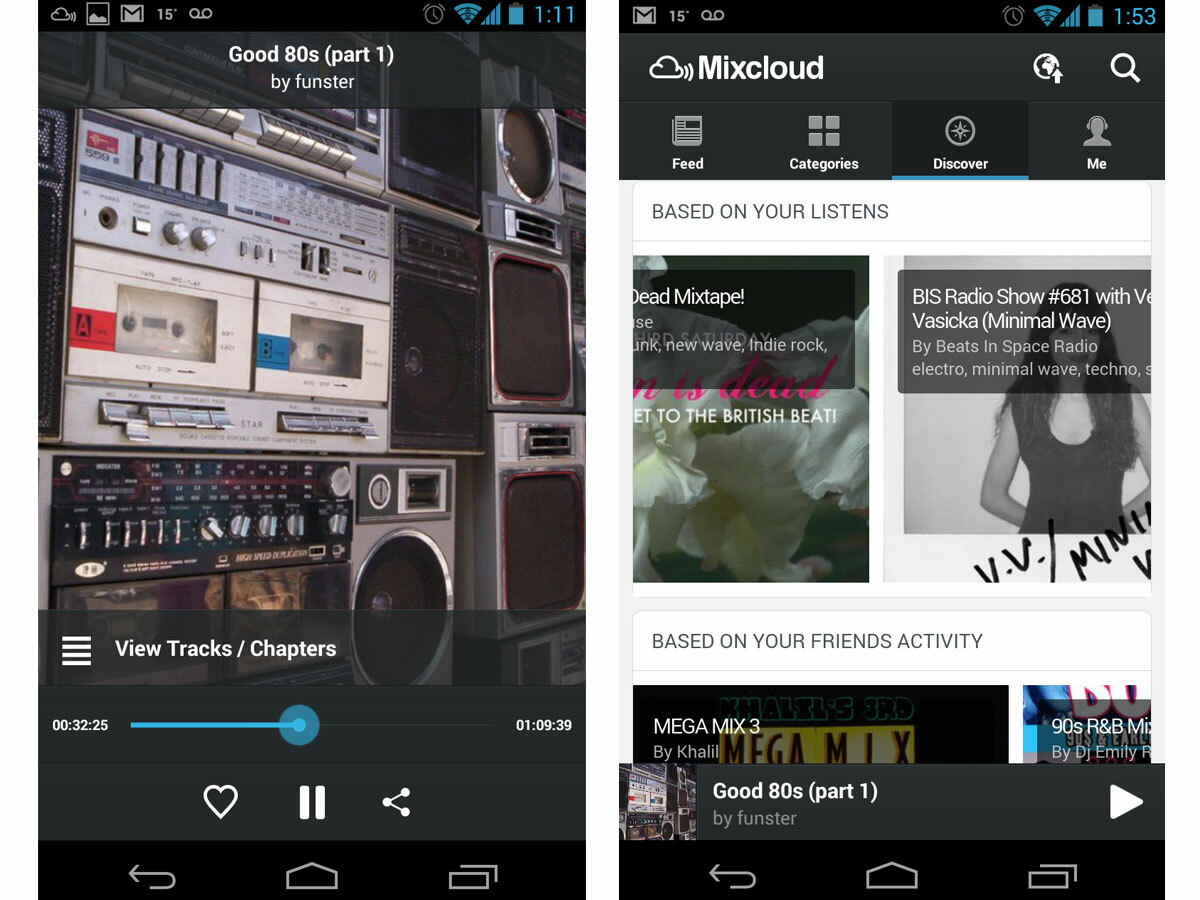 Mixcloud on Android