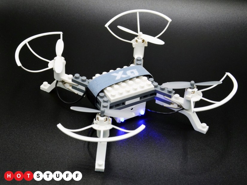 Modularized Drone is a set of rotors and clamps that enables small objects to soar through the air