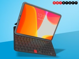 Mokibo Folio is a bizarre and clever iPad keyboard case where the keyboard is also the trackpad