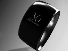The thin and curvy Moment smartwatch wraps a full QWERTY keyboard around your wrist