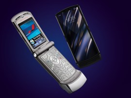 Living on the Edge: Motorola’s iconic Razr flip phone rebooted for a new generation