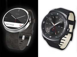 Motorola Moto 360 vs LG G Watch R