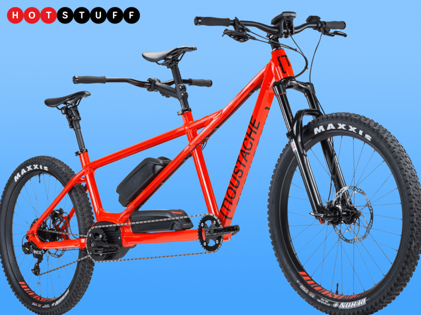The Samedi is an eclectic electric exercise machine for two