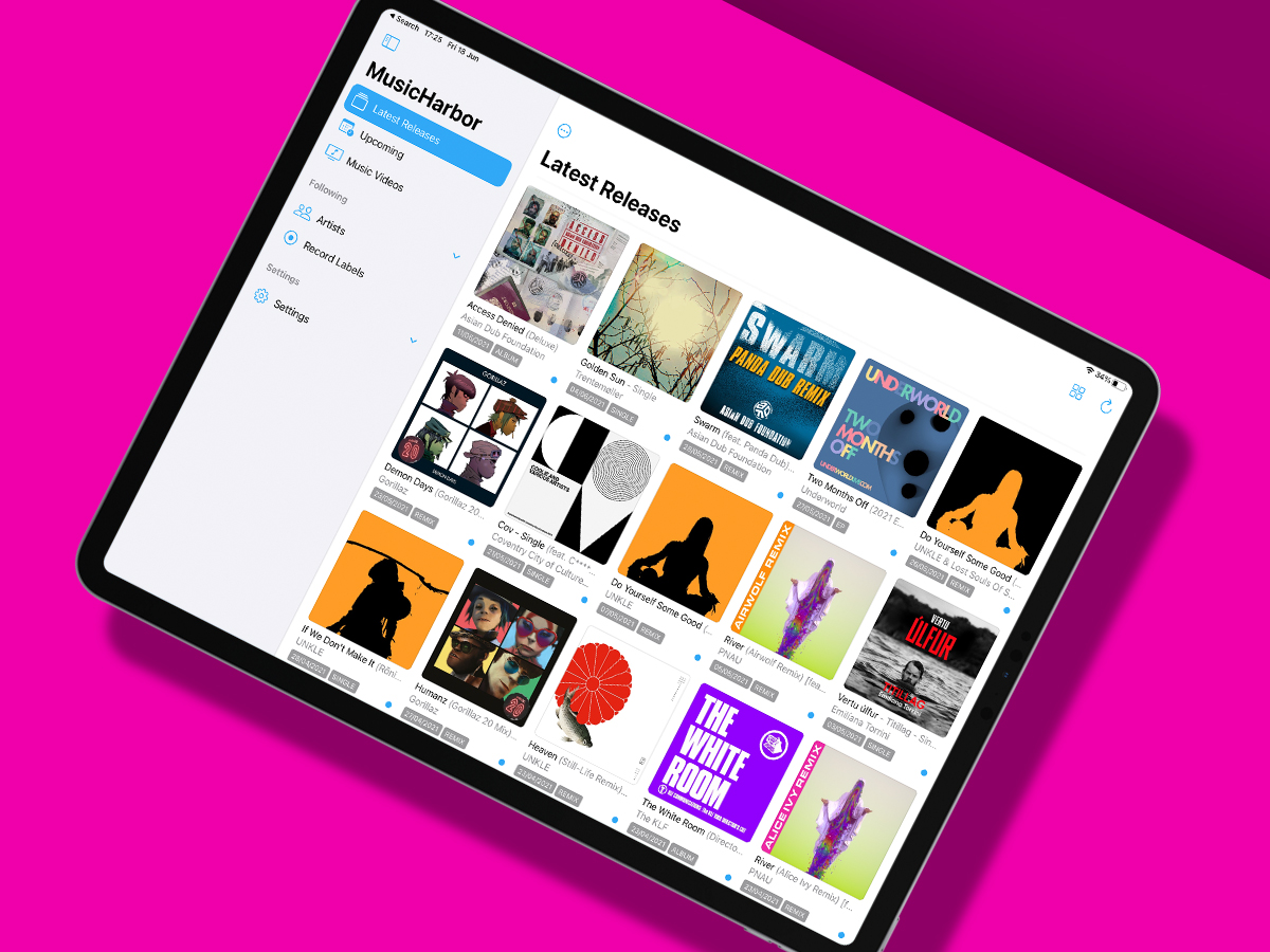 MusicHarbor: Best free iOS music tracker