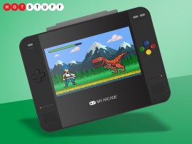 Super Retro Champ is a Switch-style console for original SNES and Mega Drive carts