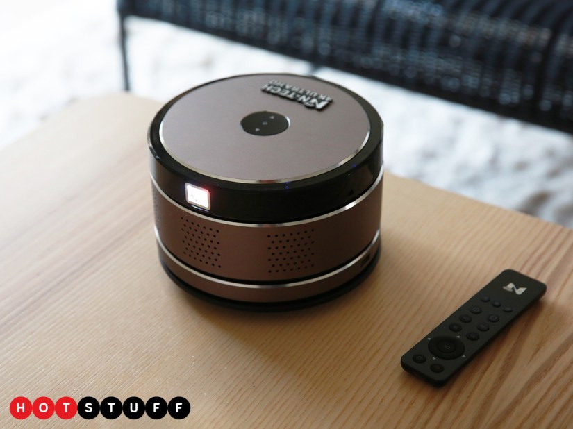 N-Tech made a wireless 4K projector that you can easily stick in your backpack