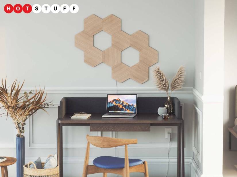 Nanoleaf’s new Elements smart lighting panels get the wood look