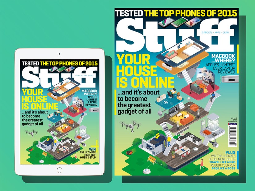 July issue of Stuff out now!