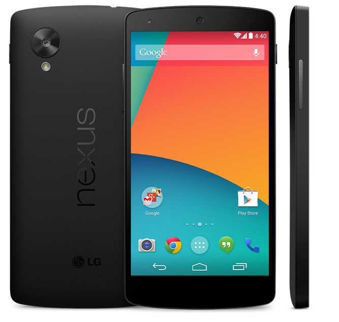Nexus 5 press shots give us a glimpse under KitKat’s wrapper
