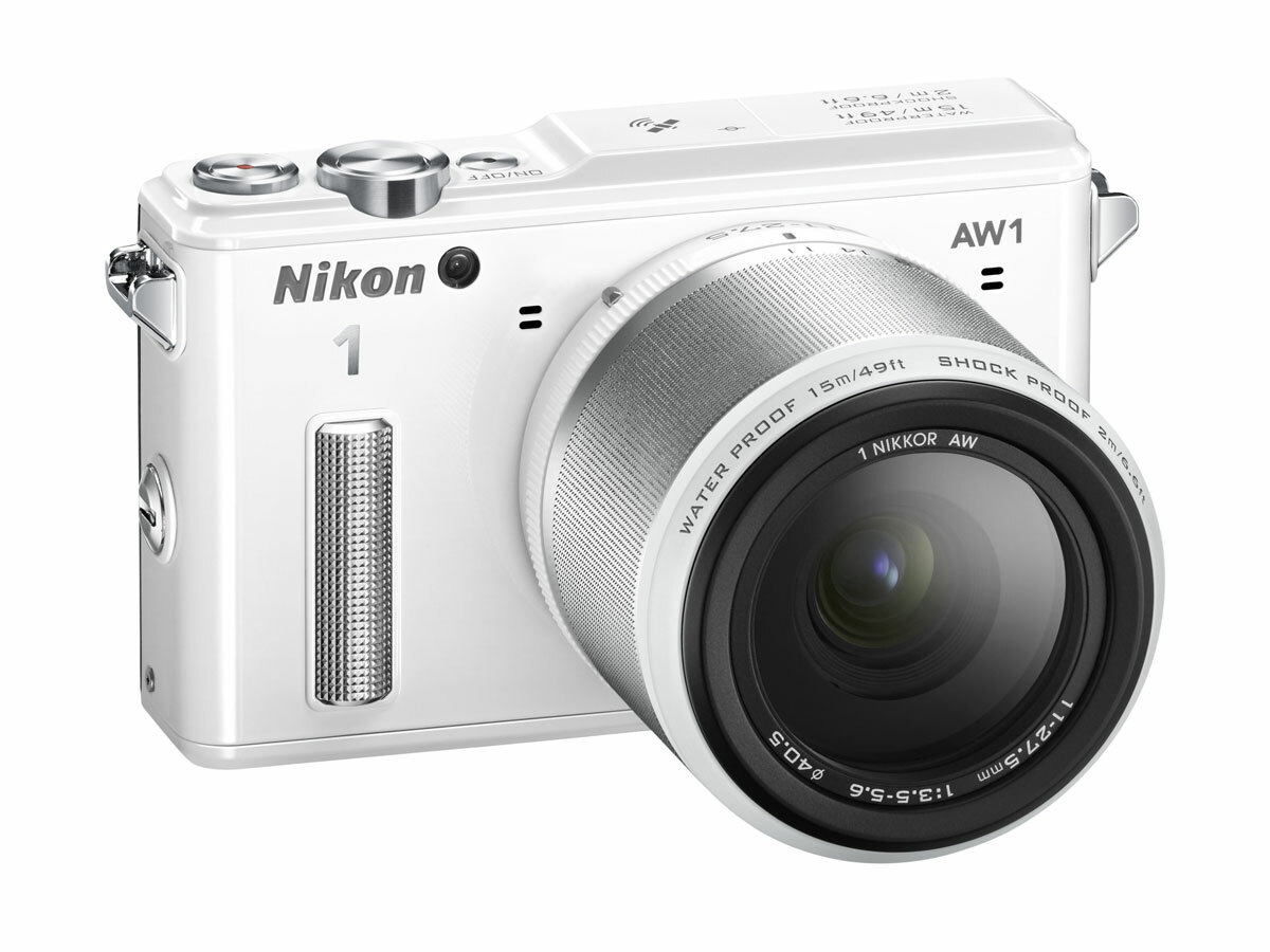 Nikon AW1 in white