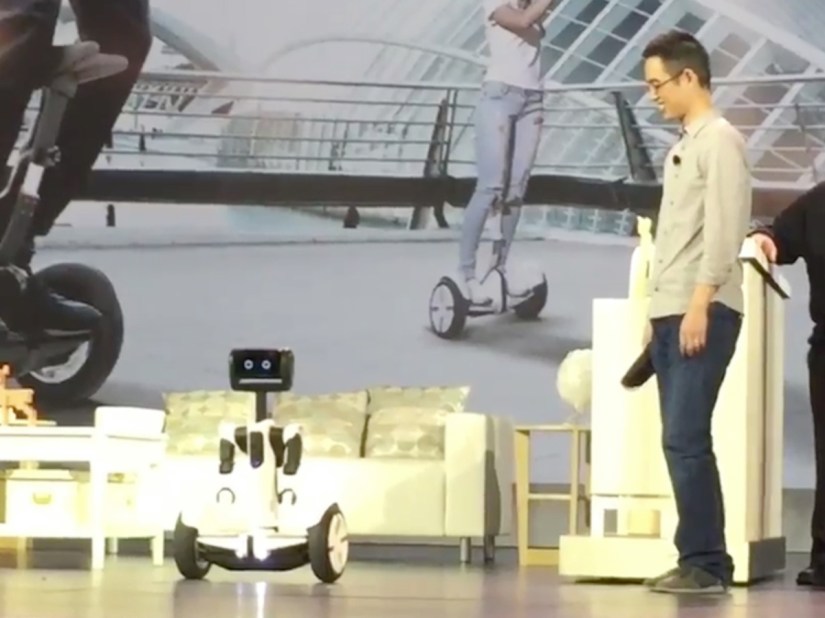 The Ninebot Segway is an adorable robot helper that you can also ride to work