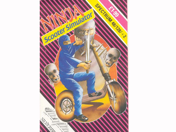 Ninja Scooter (1988 – ZX Spectrum, Commodore 64, Amstrad CPC)