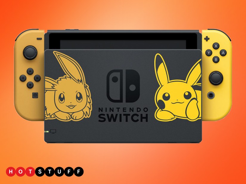The limited edition Pokémon-themed Nintendo Switch is cute overload