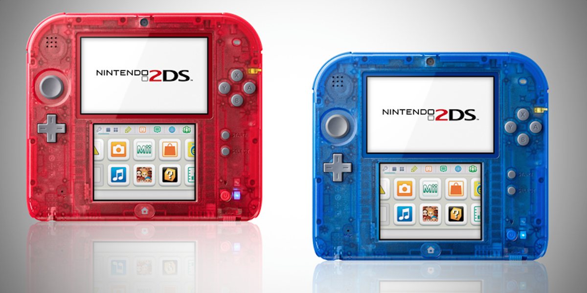 Translucent Nintendo 2DS