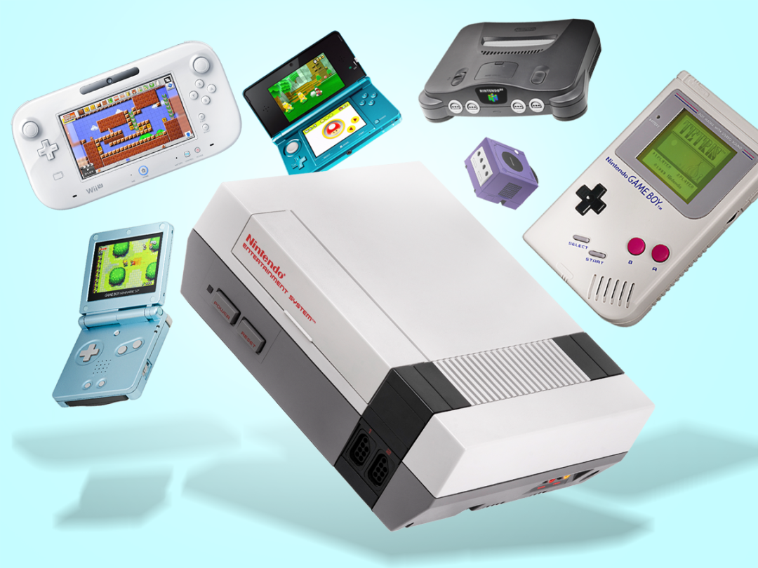 best Nintendo consoles featuring Wii 3DS Game Boy Game Cube and NES