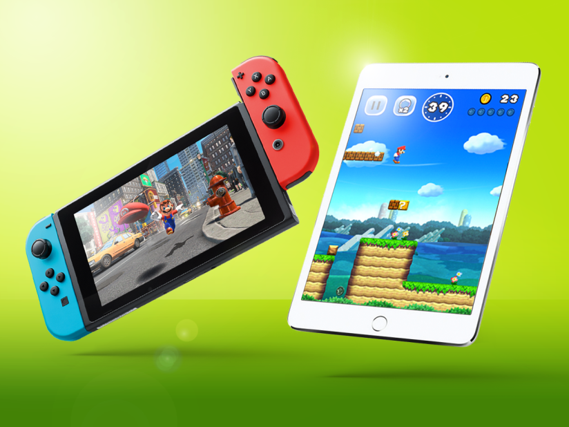 Nintendo Switch vs iPad Mini 4