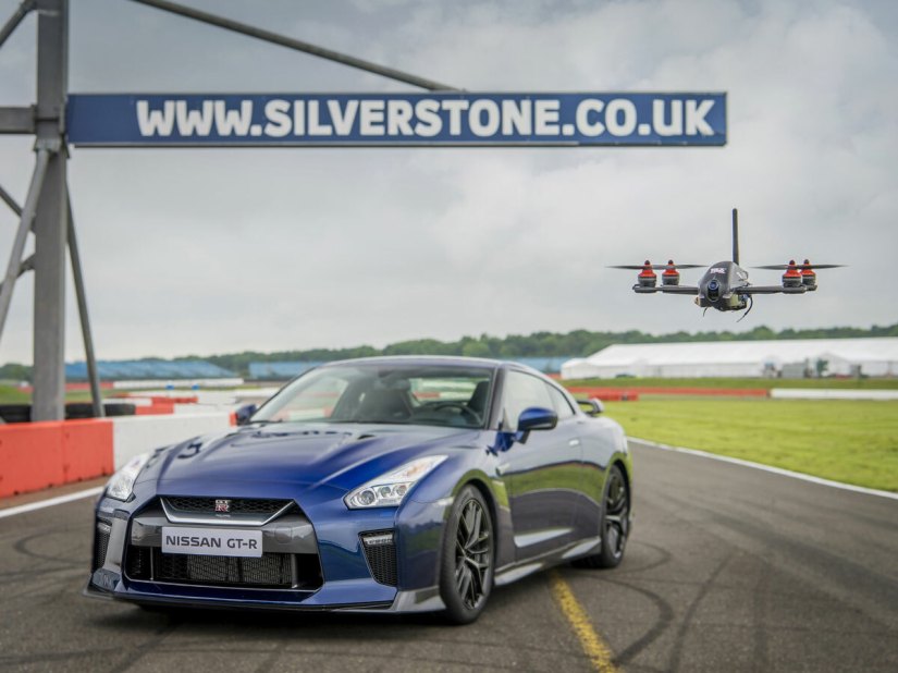 Scorching Nissan GT-R Drone does 0-62mph in 1.3 seconds