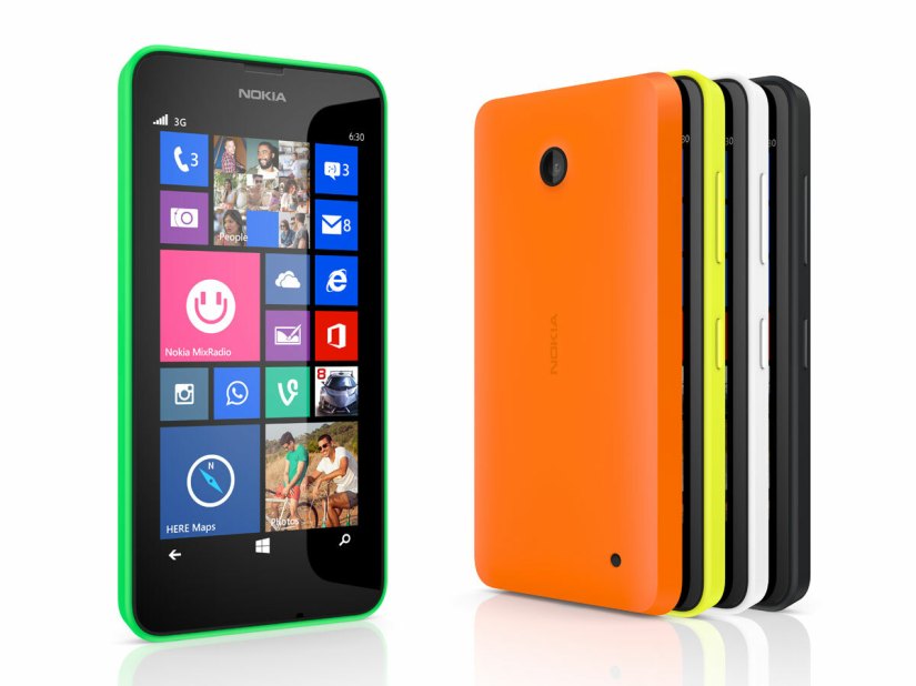 Nokia’s sub-£100 Lumia 630 will go on sale from 29th May