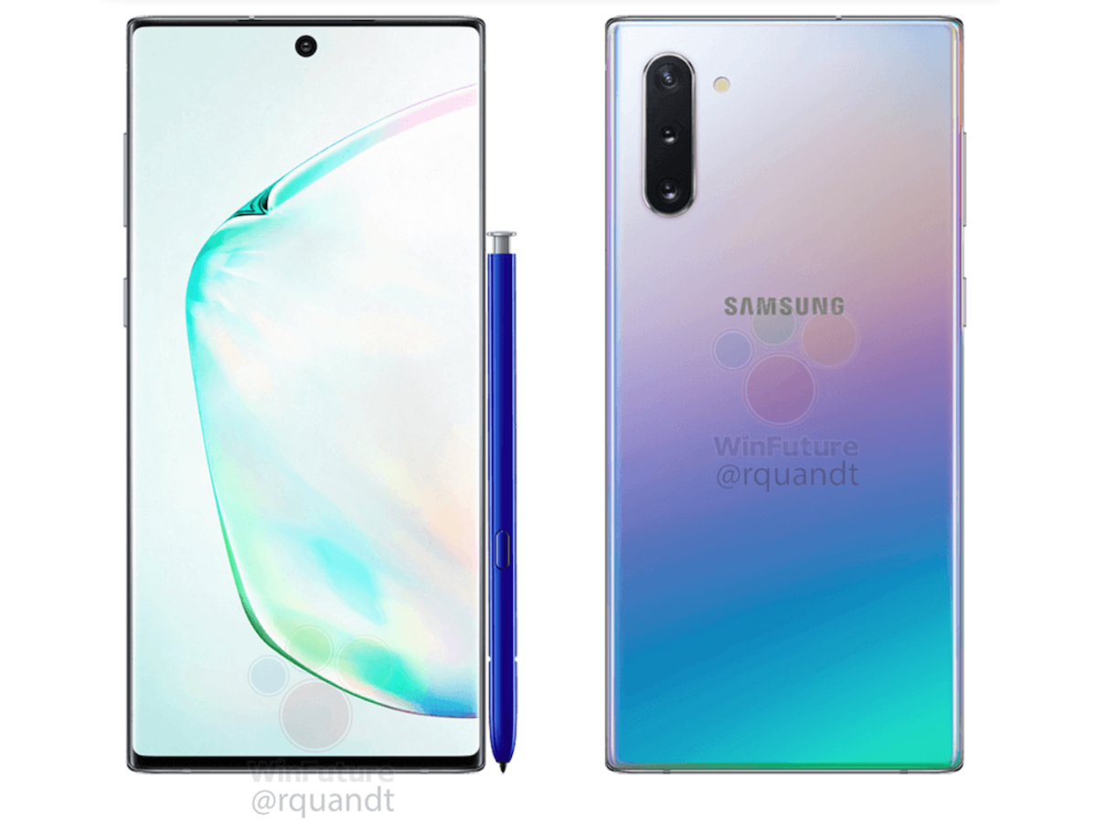 What kind of cameras will the Samsung Galaxy Note 10 have?