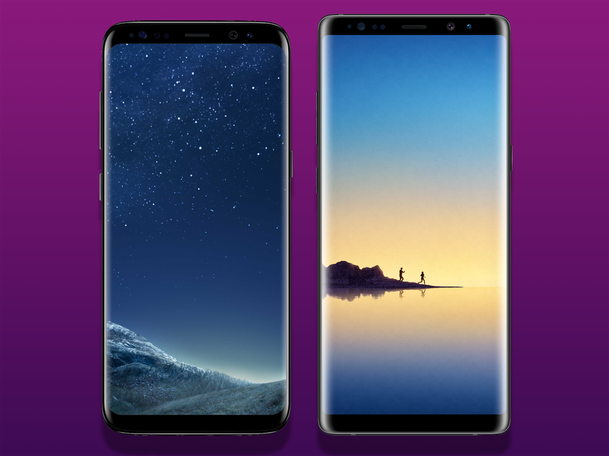 THE DESIGN BORROWS LOTS FROM THE GALAXY S8