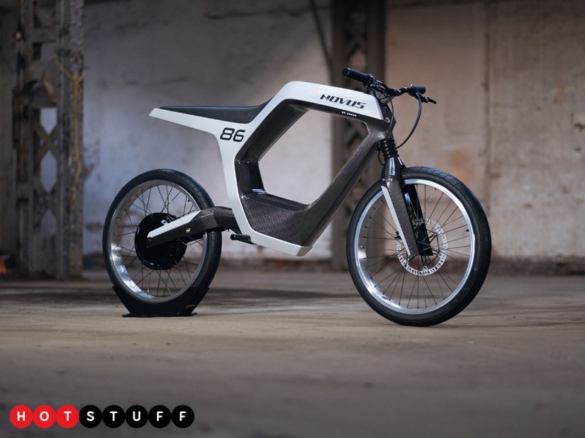 Novus electric bike makes you look like a time traveller