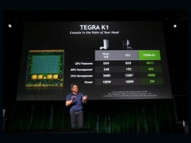 Nvidia Tegra K1 packs a whopping 192 cores, does graphics that rival PS3 and Xbox 360