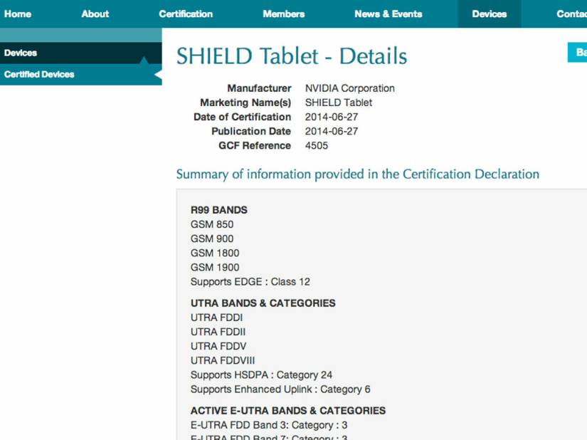 Game-focussed Nvidia Shield Tablet on the way?