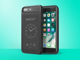 This E ink smart case sure beats Duct-taping a Kindle to your iPhone