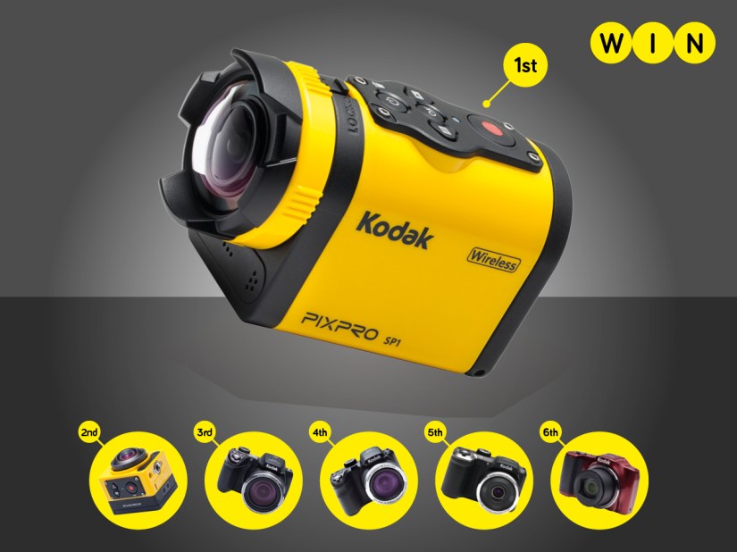WIN 1 of 6 Kodak Pixpro Cameras!