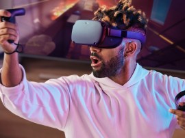 So you just got an… Oculus Quest