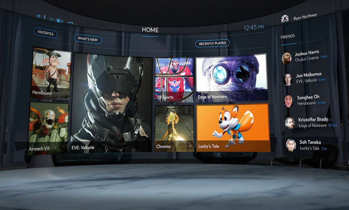 5. Oculus Home