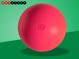 Oddball is a drum machine encased in a bouncy ball you can lob at any surface