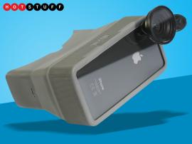 OKO is a two-eye smartphone viewfinder you wear like binoculars to shoot smarter snaps and video