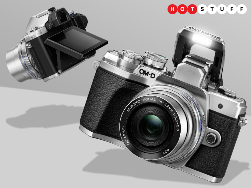 The Olympus OM-D E-M10 Mark III takes aim at jet-setters with 4K video