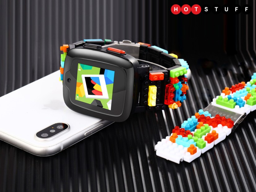 The Omate x Nanoblock is a colourful smartwatch for kids
