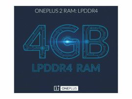 The OnePlus 2 will pack 4GB of RAM