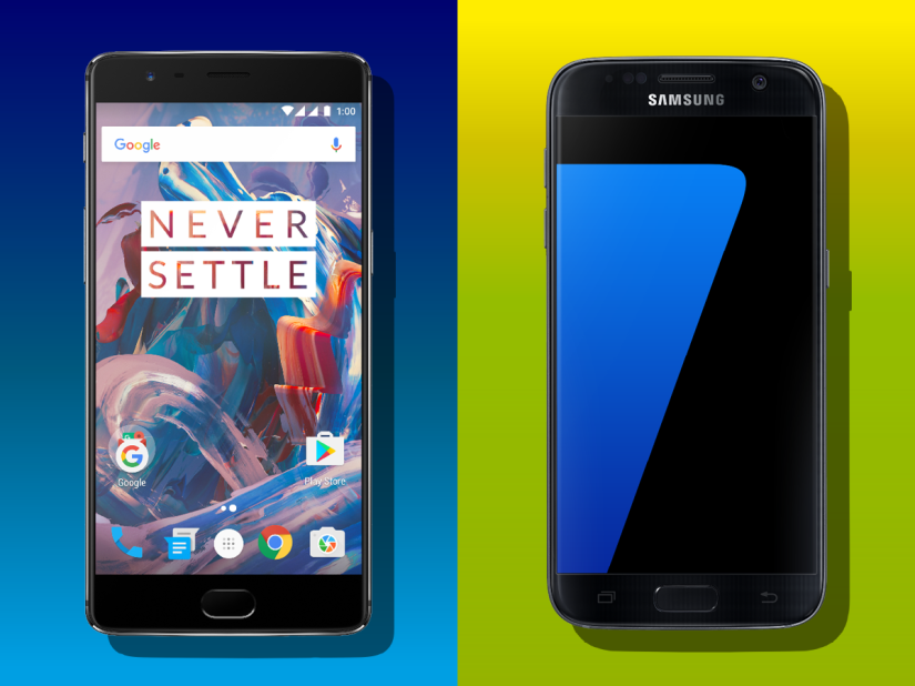 OnePlus 3 vs Samsung Galaxy S7