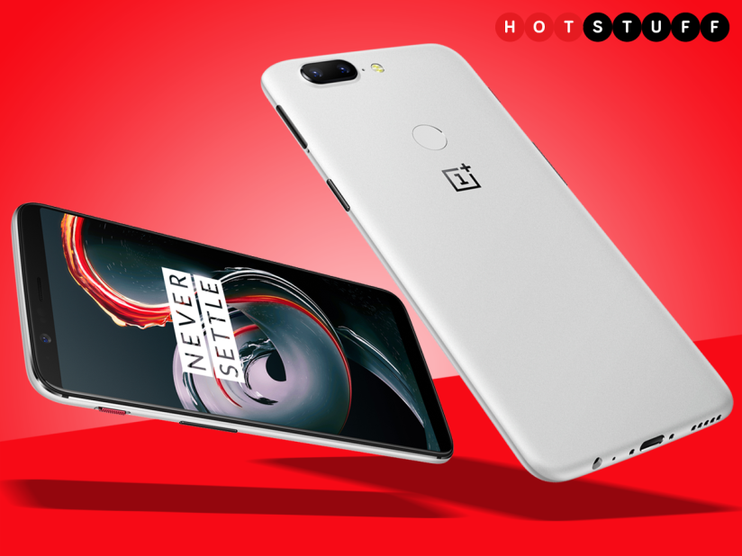 Special edition sandstone OnePlus 5T shows true grit