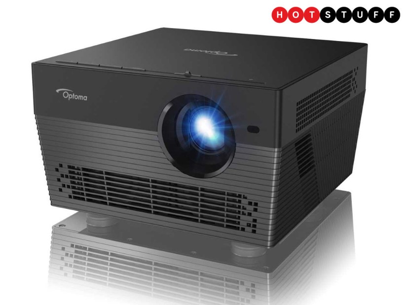 The Optoma UHL55 is a portable 4K projector that plays nice with Alexa