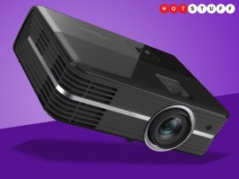 The Optoma UHD51A is a 4K Ultra HD home cinema projector with Alexa baked right in