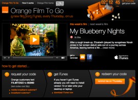 Orange customers treated to free movies